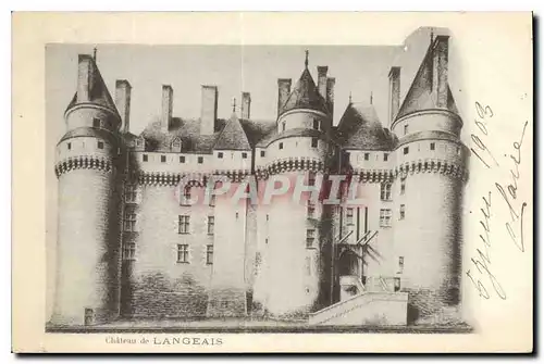 Cartes postales Chateau de Langeais