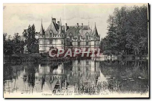 Cartes postales Azay le Rideau Chateau National