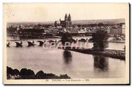 Cartes postales Tours Vue Generale