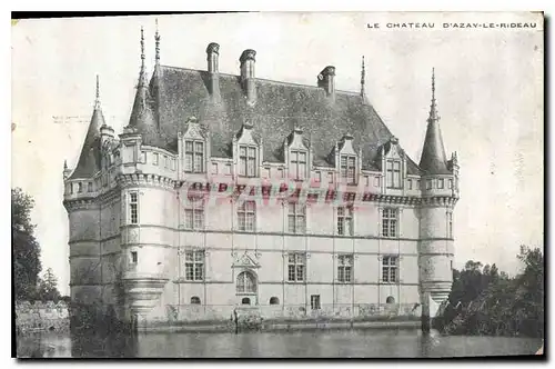 Cartes postales Le Chateau d'Azay Le Rideau