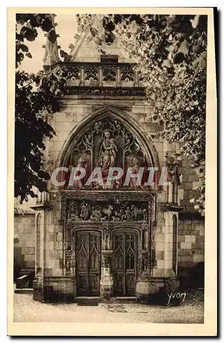 Cartes postales Chateau d'Amboise Porte de la Chapelle St Hubert Construite par Charles VIII au XV siecle