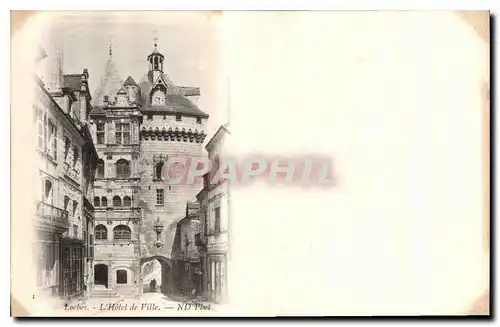 Cartes postales Loches L'Hotel de Ville