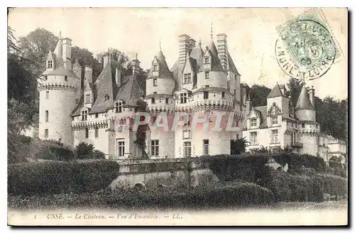 Cartes postales Usse Le Chateau Vue d'Ensemble