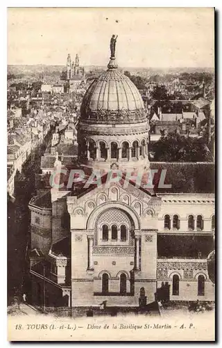 Ansichtskarte AK Tours L et L Dome de la Basilique St Martin