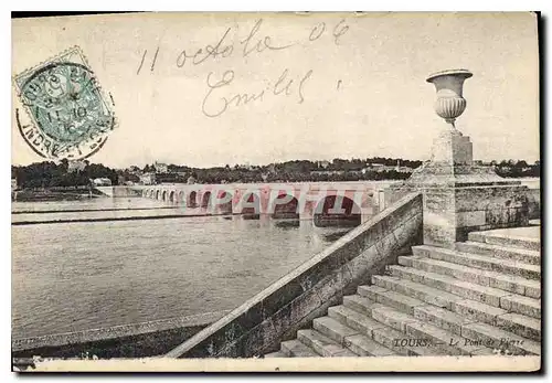 Cartes postales Tours Le Pont de Pierre