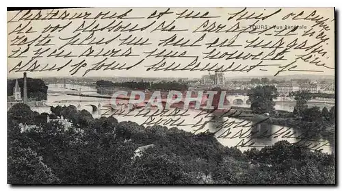 Cartes postales Tours Vue Generale