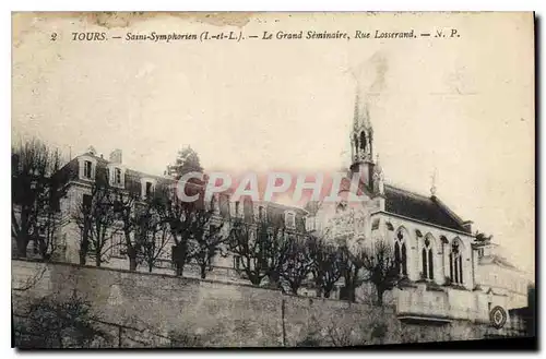 Cartes postales Tours Saint Symphorien L et L Le Grand Seminaire Rue Losserand