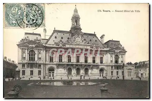 Cartes postales Tours Nouvel Hotel de Ville