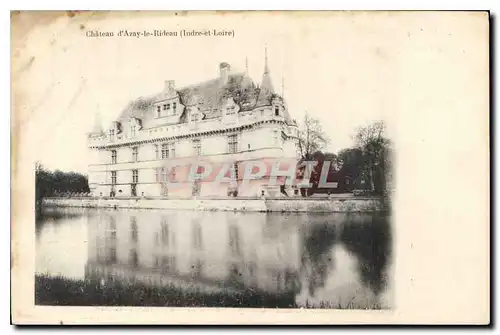 Cartes postales Chateau d'Azay le Rideau Indre et Loire