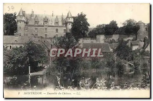 Ansichtskarte AK Montresor Ensemble du Chateau