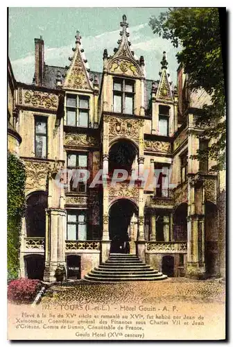 Cartes postales Tours L et L Hotel Gouin