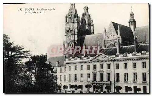 Cartes postales Tours Le Musee Facade Principale