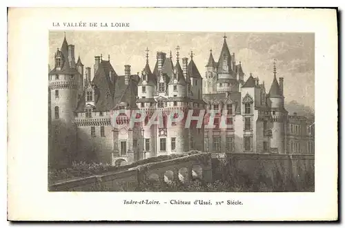 Ansichtskarte AK La Vallee de la Loire Indre et Loire Chateau d'Usse