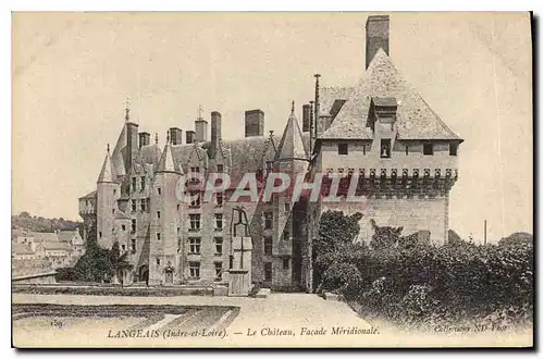 Ansichtskarte AK Langeais Indre et Loire Le Chateau Facade Meridionale