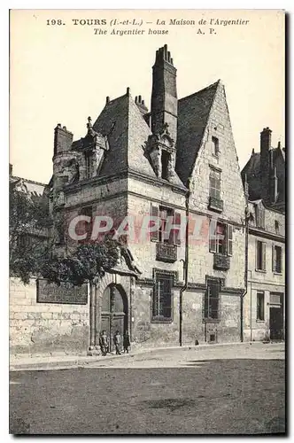 Cartes postales Tours L et L La Maison de l'Argentier