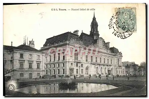 Cartes postales Tours Nouvel hotel de Ville