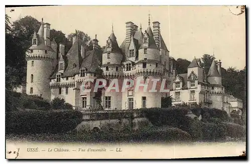 Cartes postales Usse le Chateau vue d'Ensemble