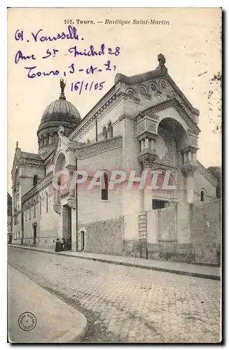 Cartes postales Tours Basilique Saint Martin