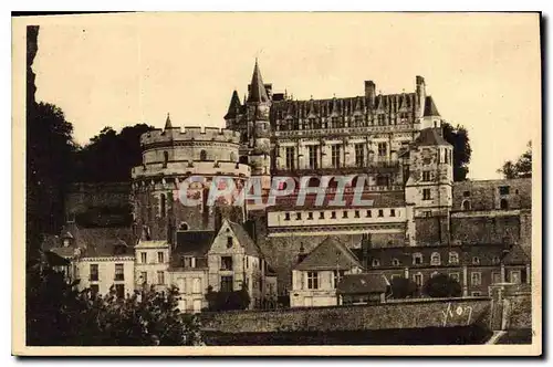 Ansichtskarte AK Chateau de la Loire Chateau d'Amboise Indre et Loire vue generale