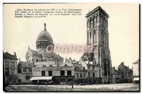 Cartes postales Tours I et L la Basilique St Martin