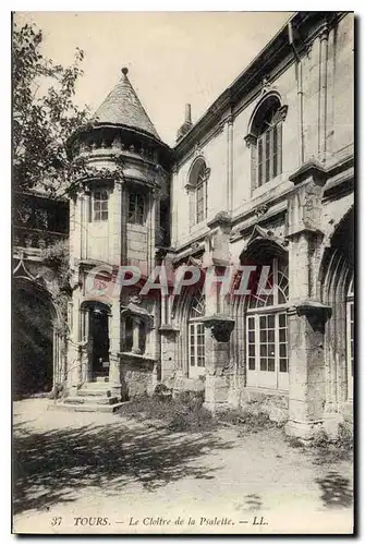 Cartes postales Tours le Cloitre de la Psalette