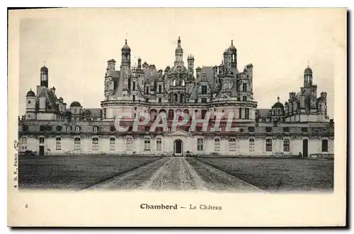 Cartes postales Chambord le Chateau