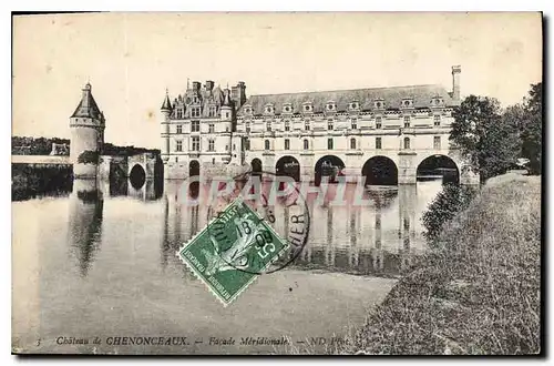 Ansichtskarte AK Chateau de Chenonceaux Facade Meridionale