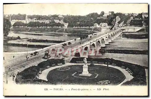 Cartes postales Tours Pont de Pierre