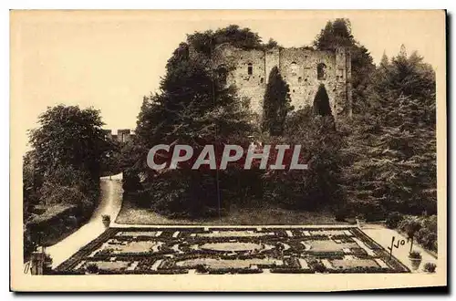 Ansichtskarte AK Langeais Indre et Loire le Chateau les Ruines