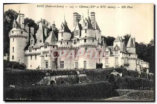 Ansichtskarte AK Usee Indre et Loire Chateau XV et XVI siecle