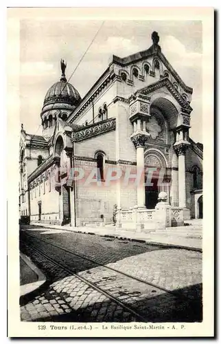 Cartes postales Tours I et L la Basilique Saint Martin