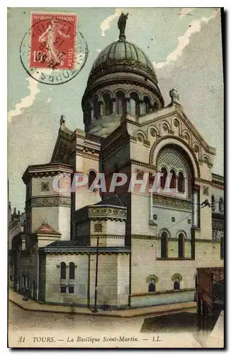 Cartes postales Tours la Basilique Saint Martin