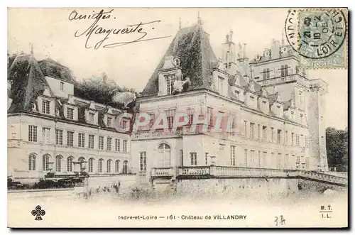 Cartes postales Indre et Loire Chateau de Villandry