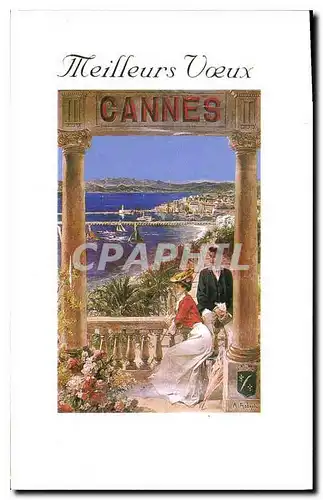 Cartes postales moderne Meilleurs Voeux Cannes