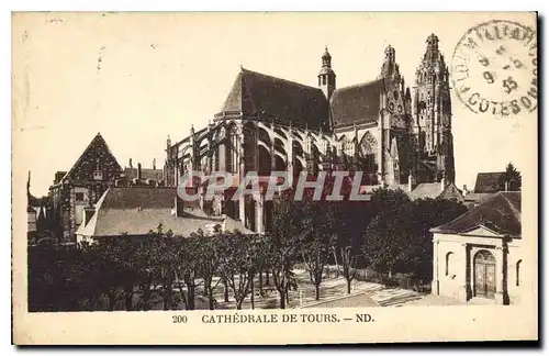 Cartes postales Cathedrale de Tours