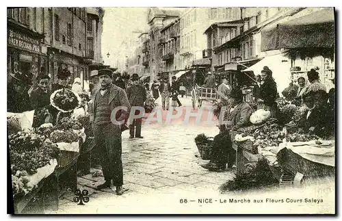 REPRO Nice le Marche aux Fleurs Cours Saleya