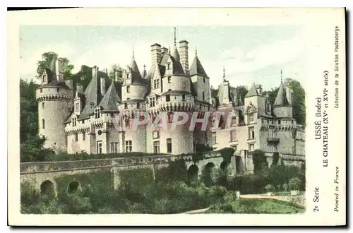 Cartes postales Usse Indre le Chateau XV et XVI siecle