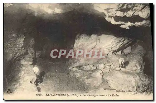 Cartes postales Savonnieres I et L les Caves Gouttieres le rocher