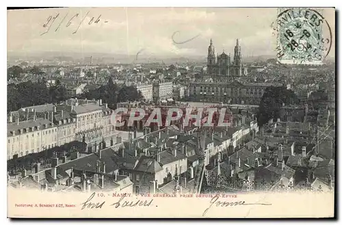 Cartes postales Nancy vue generale prise depuie Epyre