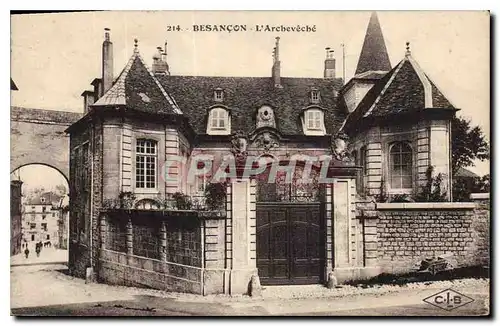 Cartes postales Besancon l'Archeveche