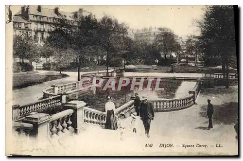 Cartes postales Dijon Square Darcy