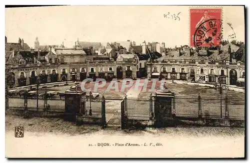 Cartes postales Dijon Place d'Armes