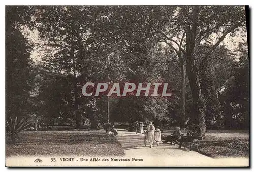 Ansichtskarte AK Vichy une Allee des Nouveaux Parcs