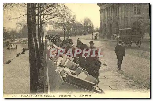 REPRO Scenes Parisienne Bouquinistes