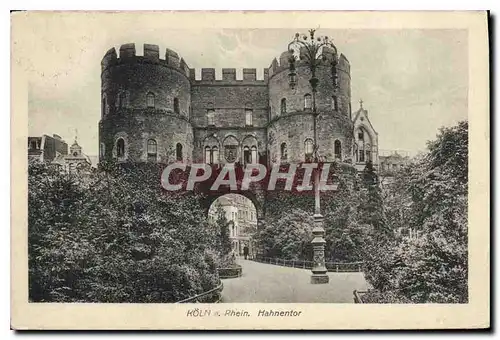 Cartes postales Koln e Rhein Hahnentor