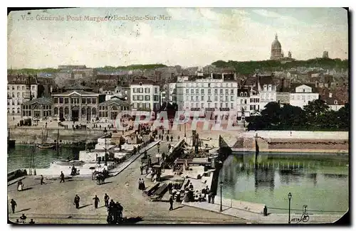 Cartes postales Vue generale Pont Marguet Boulogne sur Mer