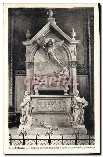 Cartes postales Orleans Tombeau de Mgr Dupanloup dans la Cathedrale
