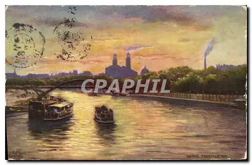 Cartes postales Le Pont de Passy Paris