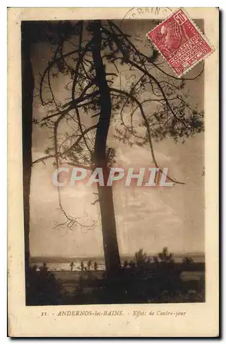 Cartes postales Andernos les Bains Effets de Contre jour