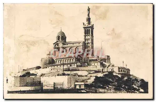 Ansichtskarte AK Marseille Notre Dame de la Garde